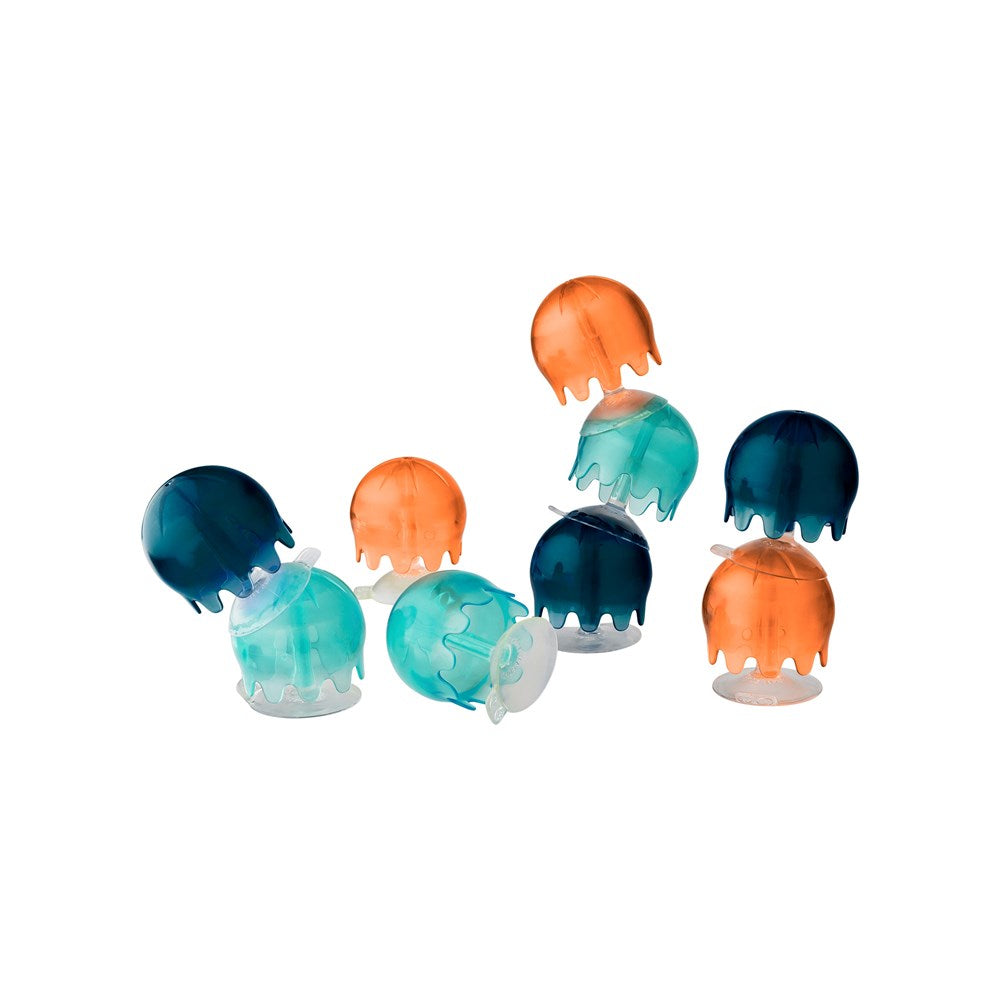 Jellies Suction Cup Bath Toys - navy/coral