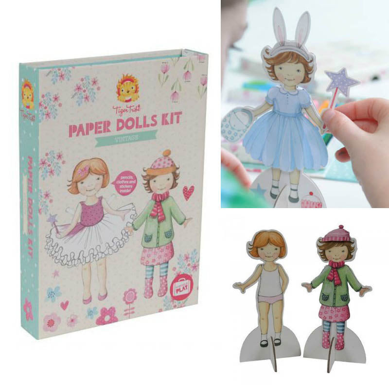 Paper sale dolls toys