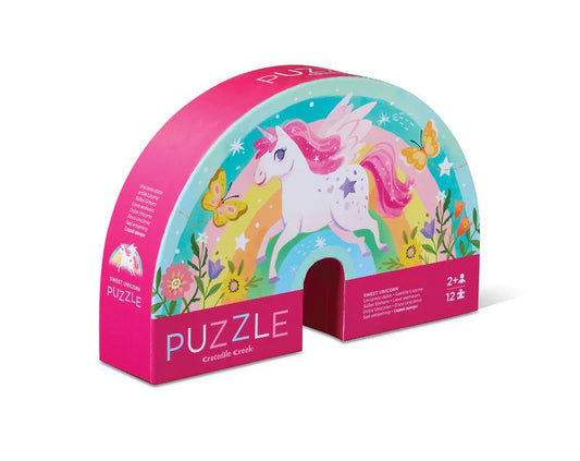 12pc Mini Puzzle - Sweet Unicorn