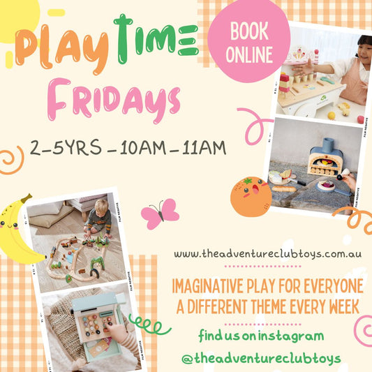 2-5yrs Play Time Friday 10-11am