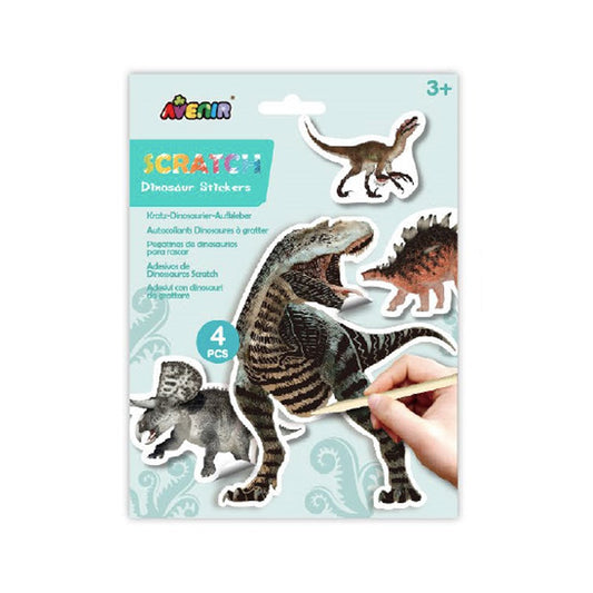 Scratch Stickers- Dinosaurs