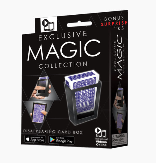 Exclusive Magic - Disappearing Card Box
