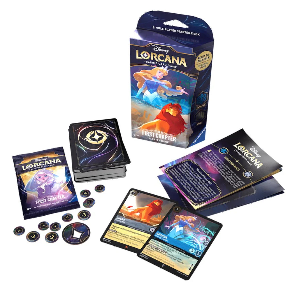 Lorcana - First Chapter Starter Deck - Sapphire/Steel