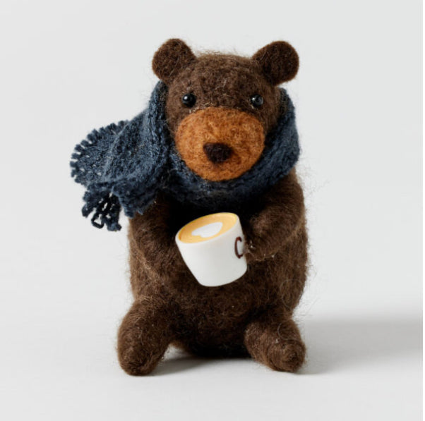 Bubbles Felt Bear