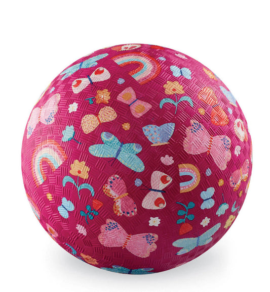 7 Inch Playground Ball - Butterfly Fields