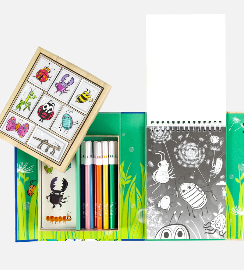 Colouring Set - Backyard Bugs