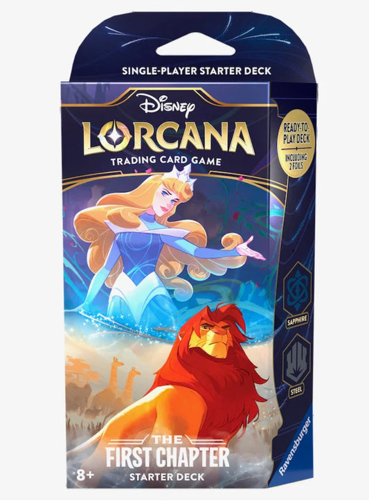 Lorcana - First Chapter Starter Deck - Sapphire/Steel