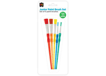 Junior Paint Brush Set 5pk