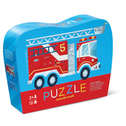 12pc Mini Puzzle - Fire Truck