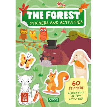 Sassi Sticker & Activity Book - Forest