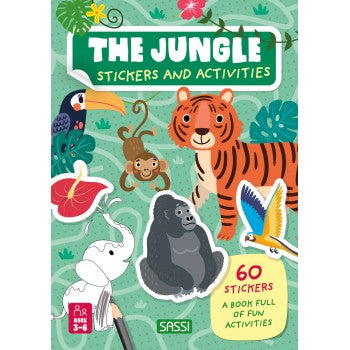 Sassi Sticker & Activity Book - Jungle