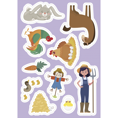 Sassi Sticker & Activity Book - The Farm