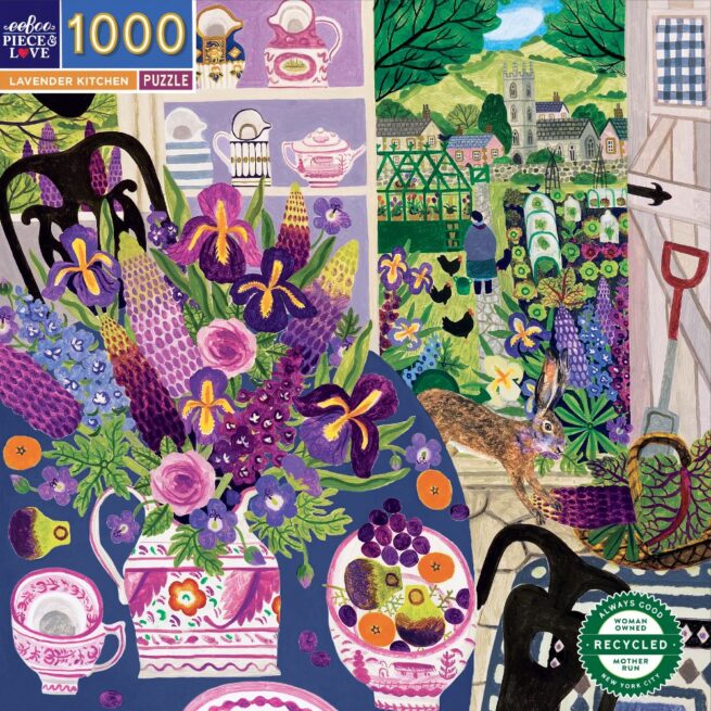 Eeboo1000 Pc Puzzle – Lavender Kitchen