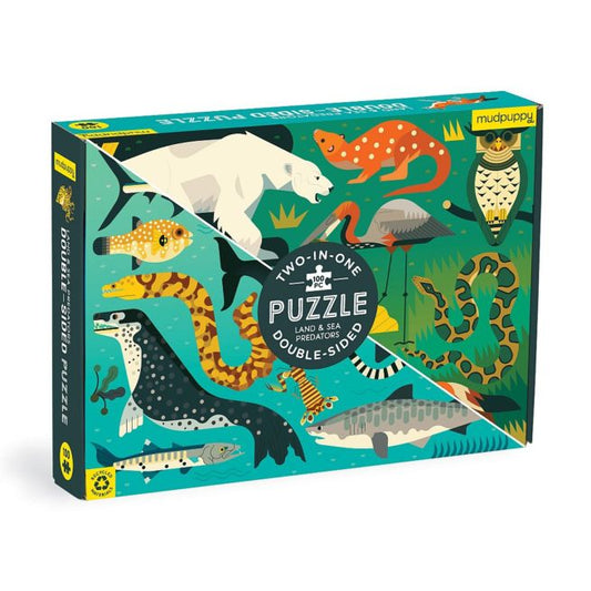 Double Sided Land & Sea 100pc  Puzzle
