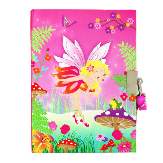 Pink Forest Fairy Strawberry Scented Diary