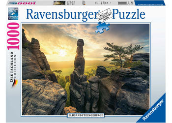 Monolith Elbe Sandstone Mountains 1000pc Ravensburger Puzzle