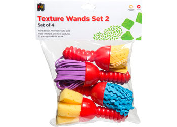 Texture Wands Set 2 4pk