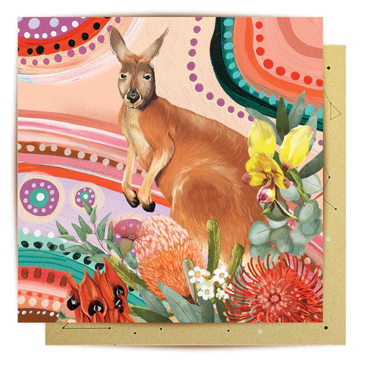 Greeting Card - Sacred Country Vol.2 Kangaroo