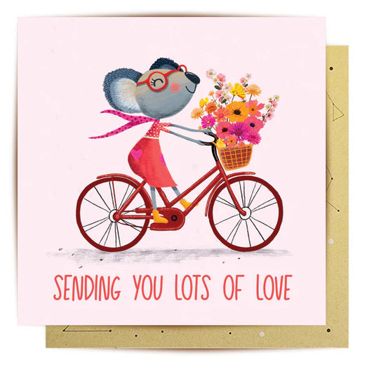 Greeting Card - Sending Love