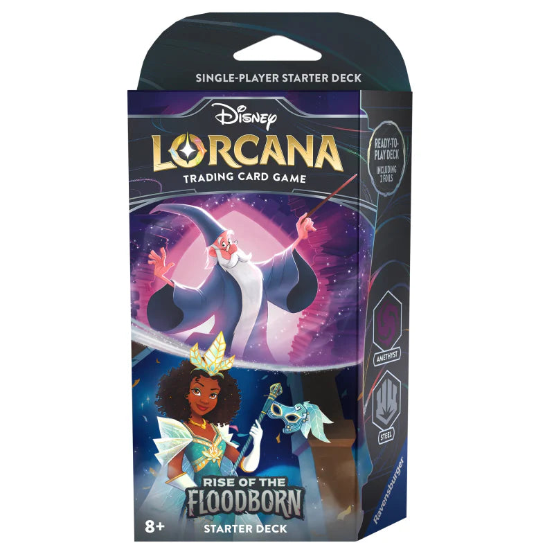 Lorcana - S2 Rise of the Floodborn - Starter Deck - Amethyst/Steel