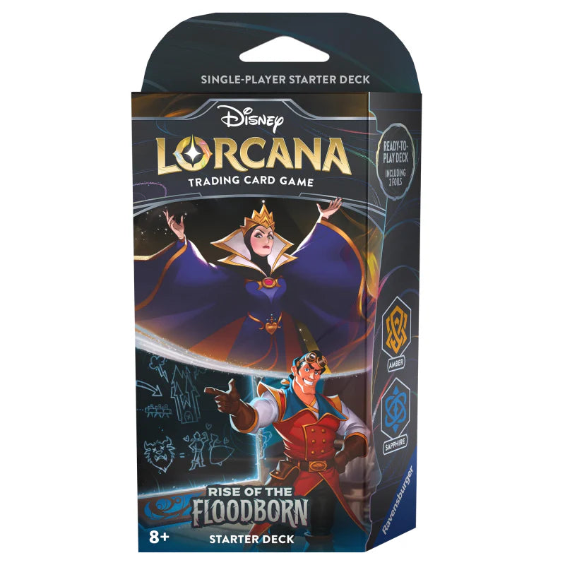 Lorcana - S2 Rise of the Floodborn - Starter Deck - Amber/Sapphire