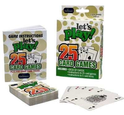 Let’s Play 25 Card Games