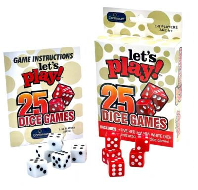 Let’s Play 25 Dice Games