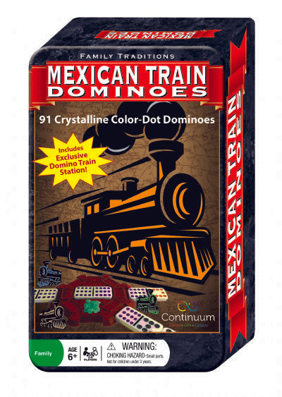 Family Traditions Mexican Train Dominoes