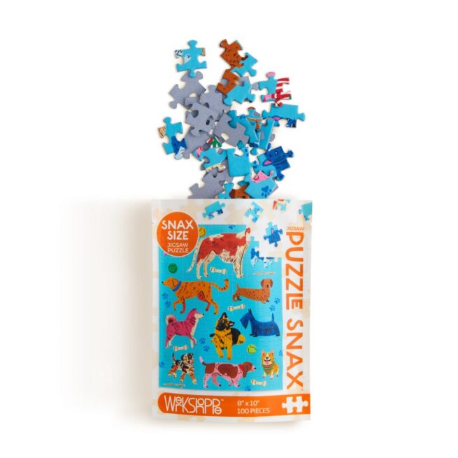 Puzzle Snax 100pc - Pooches Playtime