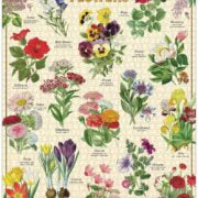 Vintage Puzzle Language of Flowers 1000pc