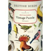 Vintage Puzzle British Birds 1000pc