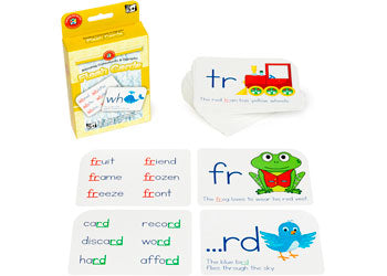 Blending Consonants & Digraphs Flash Cards