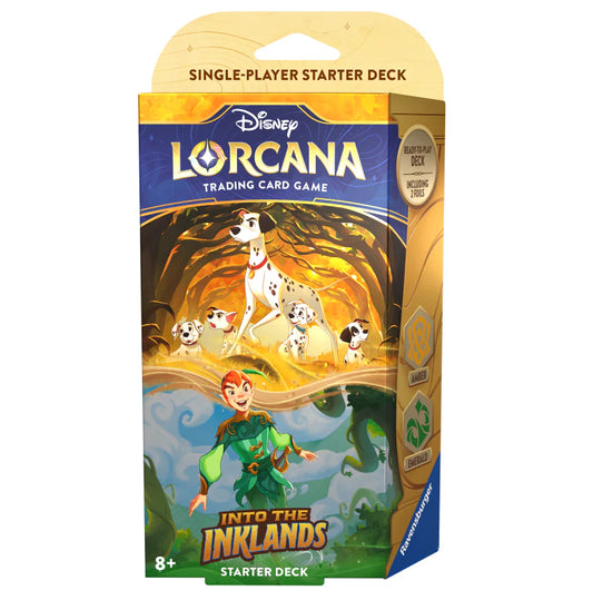 Lorcana - Into The Inklands Starter Deck - Emerald/Amber