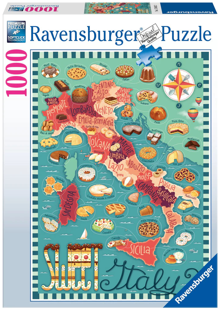 Ravensburger - Dessert Tour Of Italy 1000 pieces