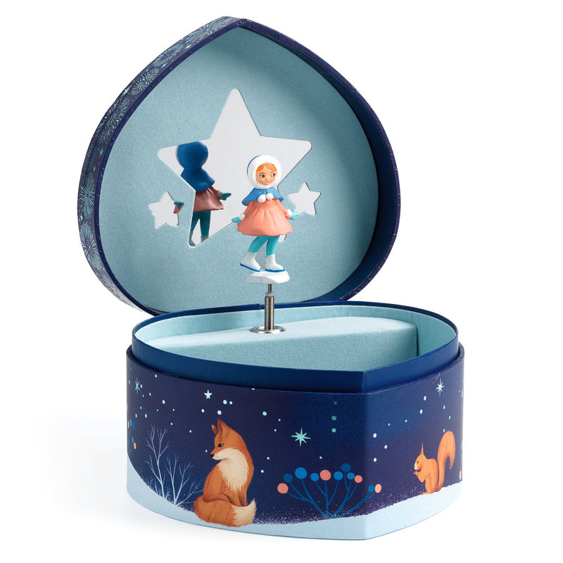 Ice Skater Music Box