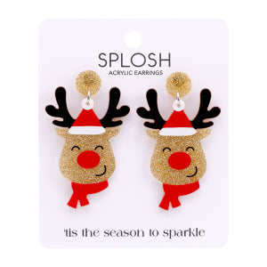 Christmas Rudolph Earings