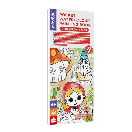 Pocket Watercolour Painting Book - Classical Fairy Tales