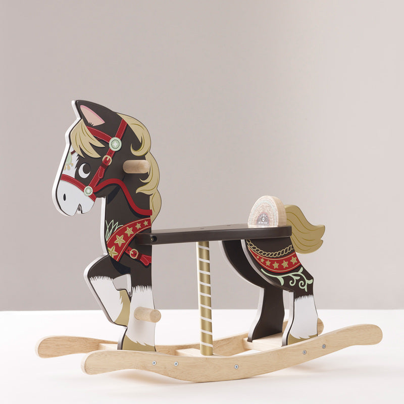 Petilou Traditional Rocking Horse