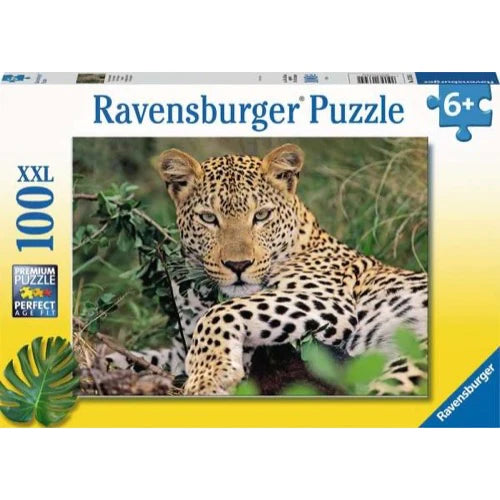 Ravensburger - Lounging Leopard 100pc Puzzle