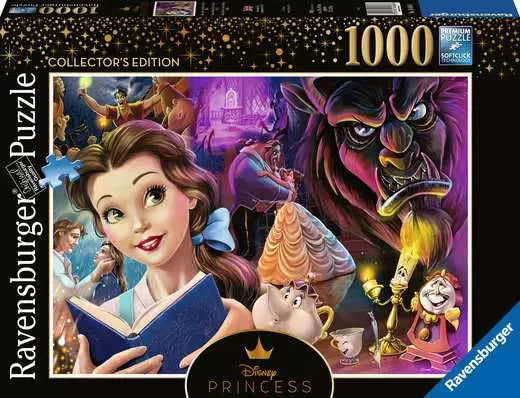 Disney Princess Heroines No.2 - Beauty & The Beast 1000pc Puzzle