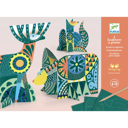 Animal Folk Scratch Cards