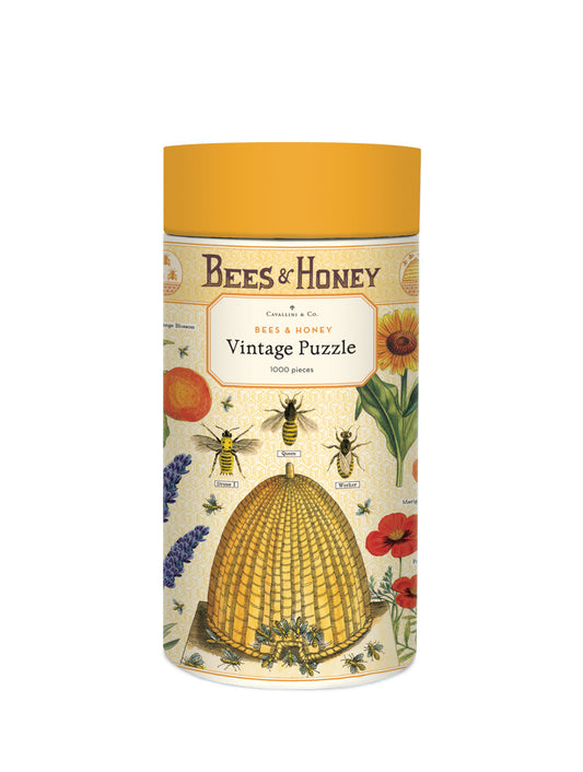 Vintage Puzzle Bees & Honey 1000pc