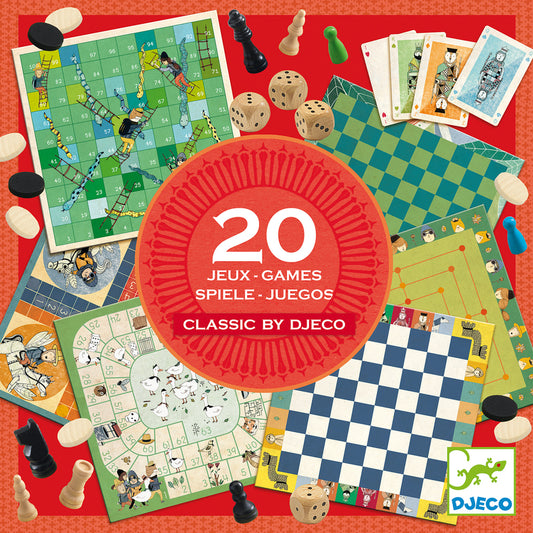 Djeco 20 Classic Board Game