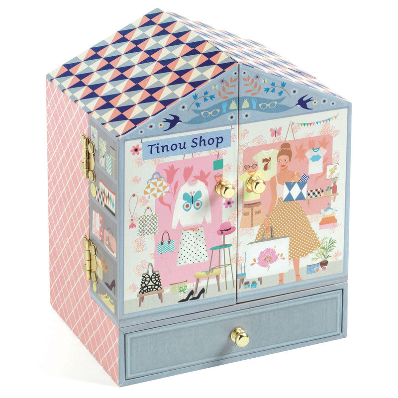 Tinou Shop Music Box | Tinou Music Box | The Adventure Club Toys