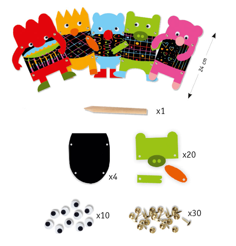 The Little Monsters Scratch Cards