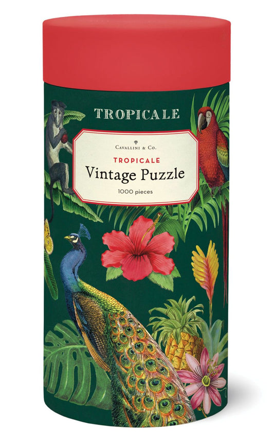 Cavallini – 1000 Pc Puzzle Tropicale