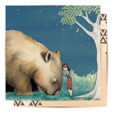 Greeting Card - Giant Wombat