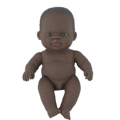 Miniland African Baby Boy 21cm Doll