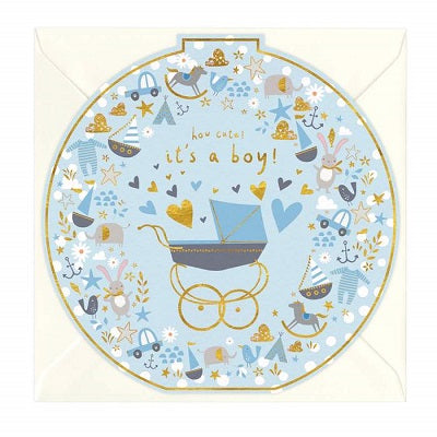 How Cute It’s a Boy Card