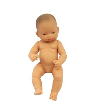 Miniland Asian Baby Girl 32cm Doll